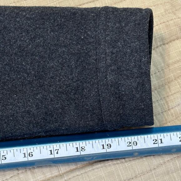 American Eagle Charcoal Gray Wool Jacket Men’s L - Picture 10 of 10